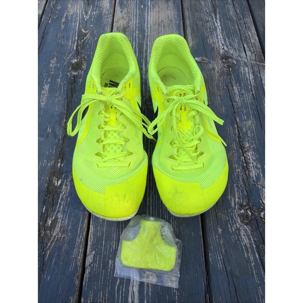 Nike Men's Size 7 Zoom Rival Track & Field Multi-Event with Spikes - Volt Green